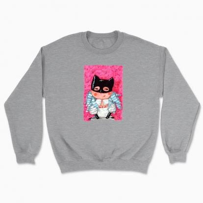 Unisex sweatshirt "Good girl with bad behavior"