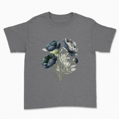 Children's t-shirt "Mystical bouquet of flowers"