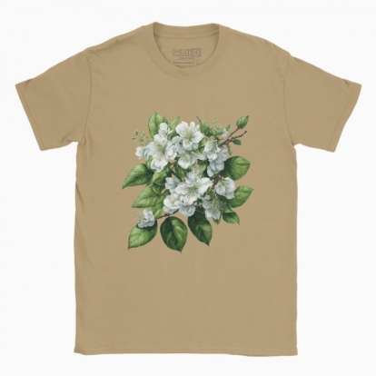 Men's t-shirt "Flowers / Apple blossom / Bouquet of apple blossom"