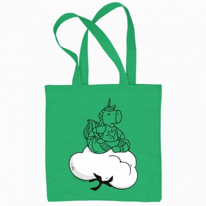 Eco bag "Cloud. Cotton. Unicorn"