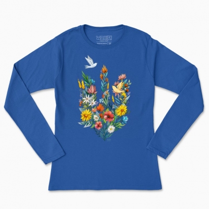 Women's long-sleeved t-shirt "Trident. Our Spring"