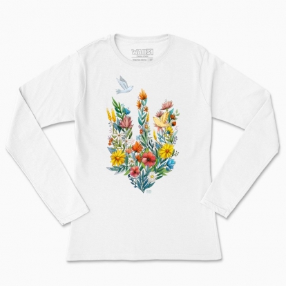 Women's long-sleeved t-shirt "Trident. Our Spring"