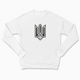 Сhildren's sweatshirt "Trident (Black monochrome)"