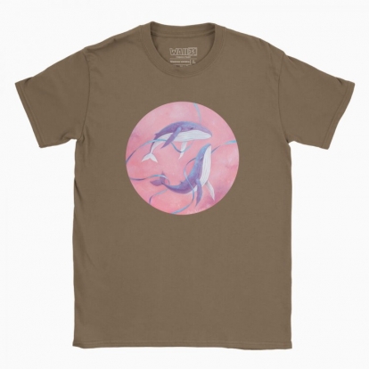 Men's t-shirt "The Sky Whales"