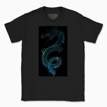 Men's t-shirt "Green dragon"