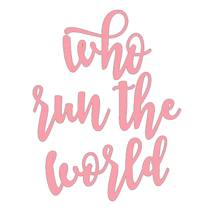 Лонгслів жіночий "Who run the world"