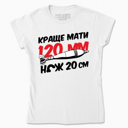 Women's t-shirt "120vs20"
