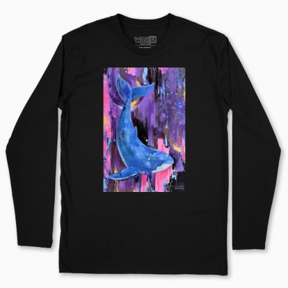 Men's long-sleeved t-shirt "The Whale Dance"