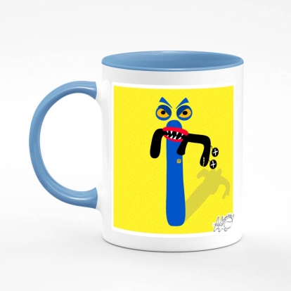 Printed mug "Angry Ї"
