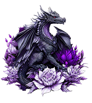 Світшот Unisex "Темний дракон"