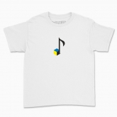 Children's t-shirt "Musical front"