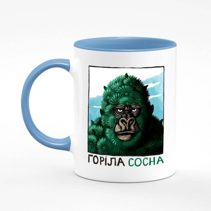 Printed mug "Gorilla"