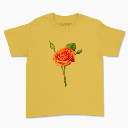 Дитяча футболка "Моя квіточка: троянда"
