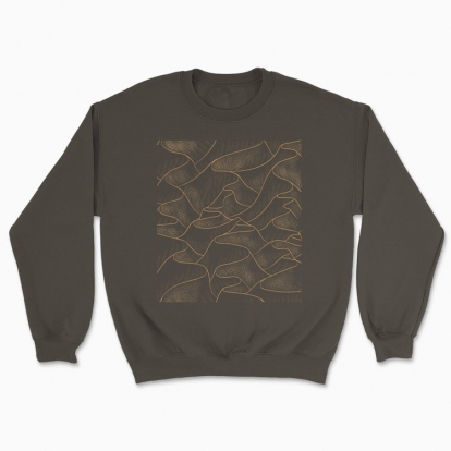 Unisex sweatshirt "Dune. Mountain landscape"