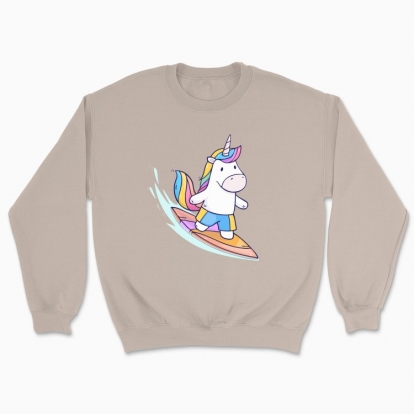 Unisex sweatshirt "Unicorn Surfer"