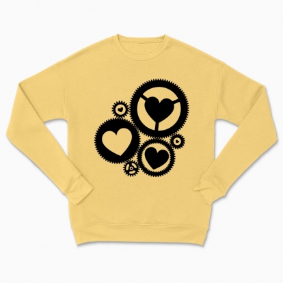Сhildren's sweatshirt "Gears with hearts"