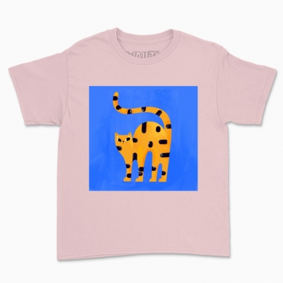 Дитяча футболка "Рудий кіт"