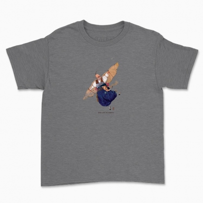 Children's t-shirt "The eagle does not catch flies"