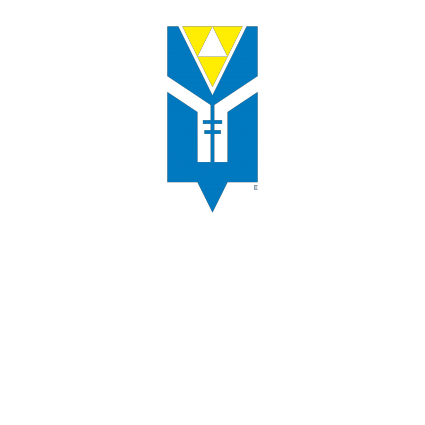 Trident - a flower. (yellow and blue)