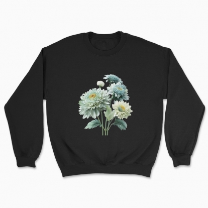 Unisex sweatshirt "Luxurious bouquet of Chrysanthemums"