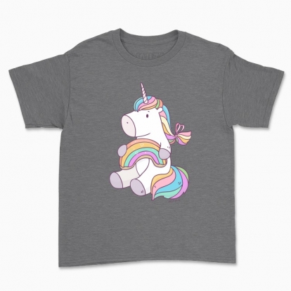 Children's t-shirt "Unicorn with Gingerbread"