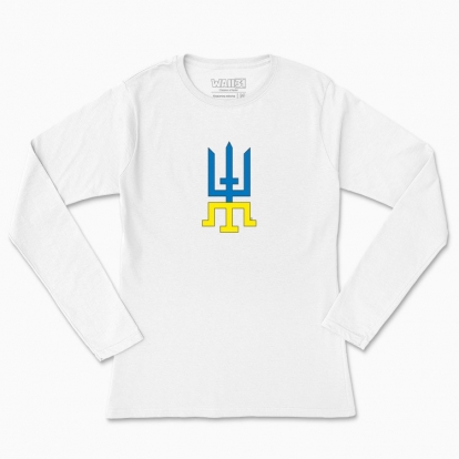 Women's long-sleeved t-shirt "Spring Crimean flower 2023"