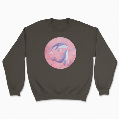 Unisex sweatshirt "The Sky Whales"