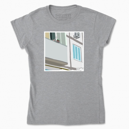 Women's t-shirt "Obolon balkony"