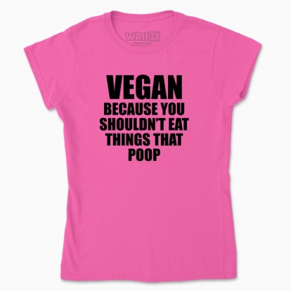 Women's t-shirt "Vegan"