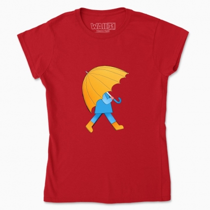 Women's t-shirt "An umbrella"