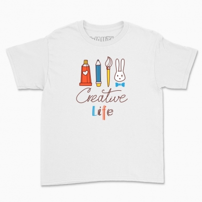 Children's t-shirt "Creative Life"