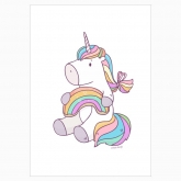 Poster "Unicorn with Gingerbread"