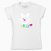 Women's t-shirt "bully cat"