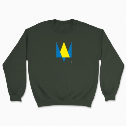 Unisex sweatshirt "Trident minimalism (dark background)"