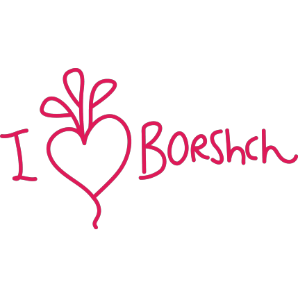 I love Borshch (темне тло)