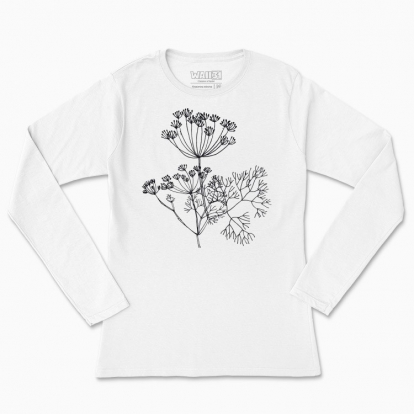 Women's long-sleeved t-shirt "Dill (fennel)"