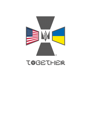 Дитяча футболка "США та Україна разом!"