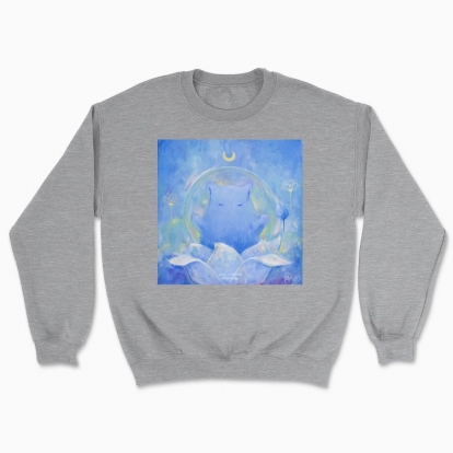 Unisex sweatshirt "My floral silence"