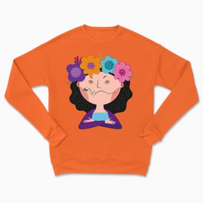 Сhildren's sweatshirt "The one that eats flowers"