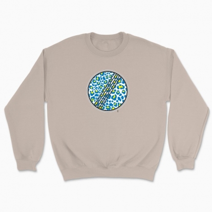 Unisex sweatshirt "Leopards forward! (color background)"