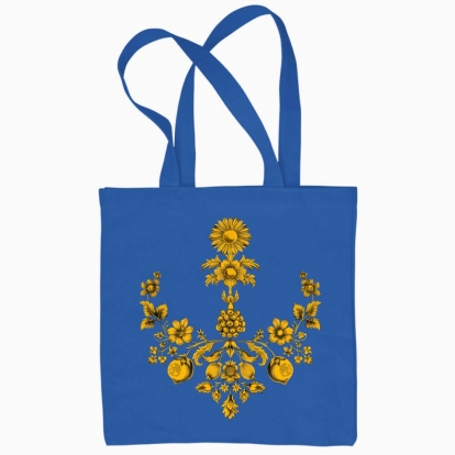 Eco bag "trident floral"