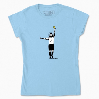 Women's t-shirt "Jesus referee"