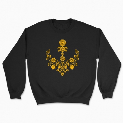 Unisex sweatshirt "trident floral"