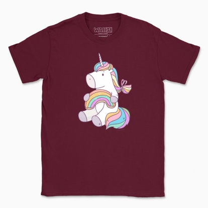 Men's t-shirt "Unicorn with Gingerbread"
