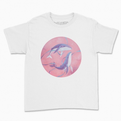 Children's t-shirt "The Sky Whales"