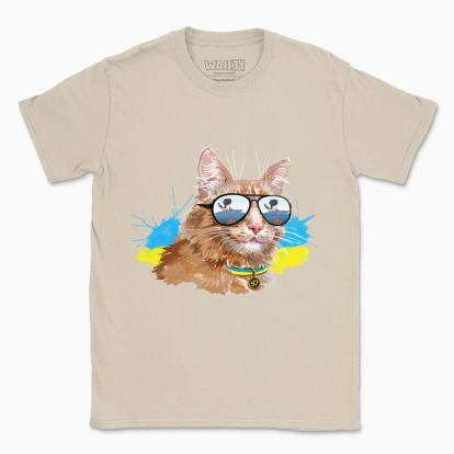 Men's t-shirt "Ukrainian cat"