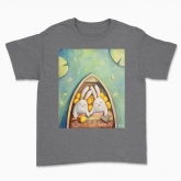 Children's t-shirt "Bunnies. Something about Love"