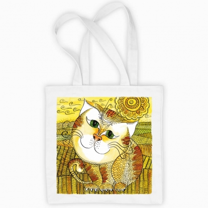 Eco bag "Purring Cat"