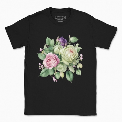 Men's t-shirt "A bouquet of roses"
