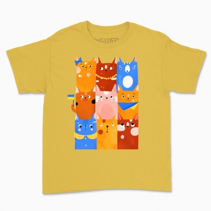 Дитяча футболка "Котики"